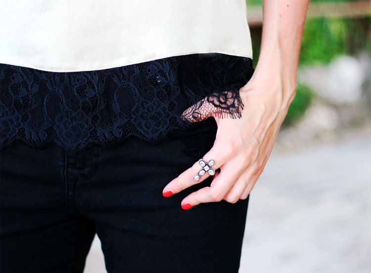 lace top
