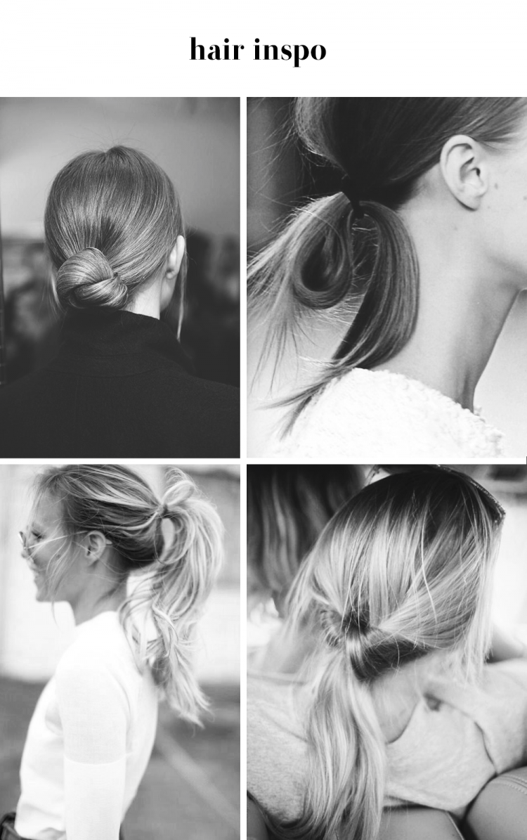 hair inspiration updo ponytail hår frisure