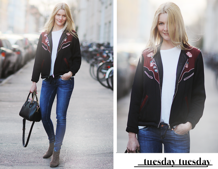 isabel marant bomber jacket bomberjakke IM modeblog fashion blog blogger danmark københavn shopping styling outfit