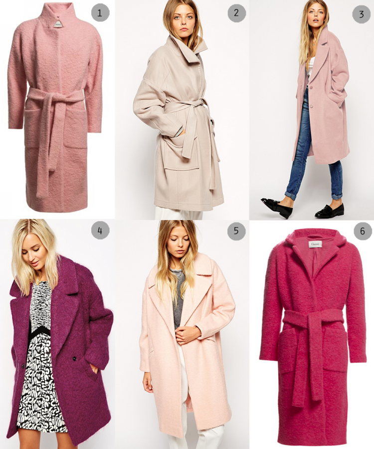 pink coats