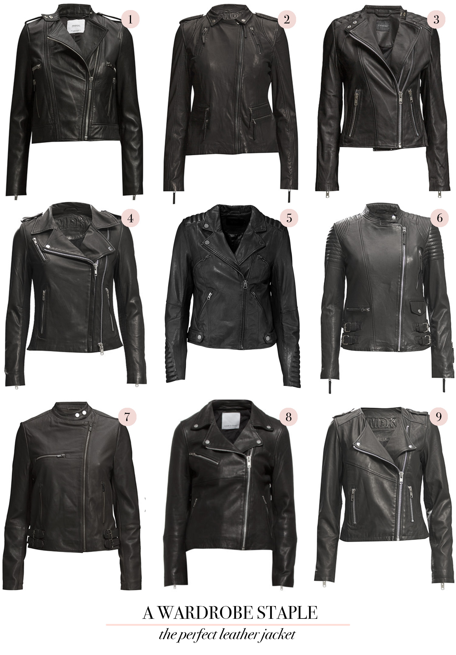 leather jacket - Christina