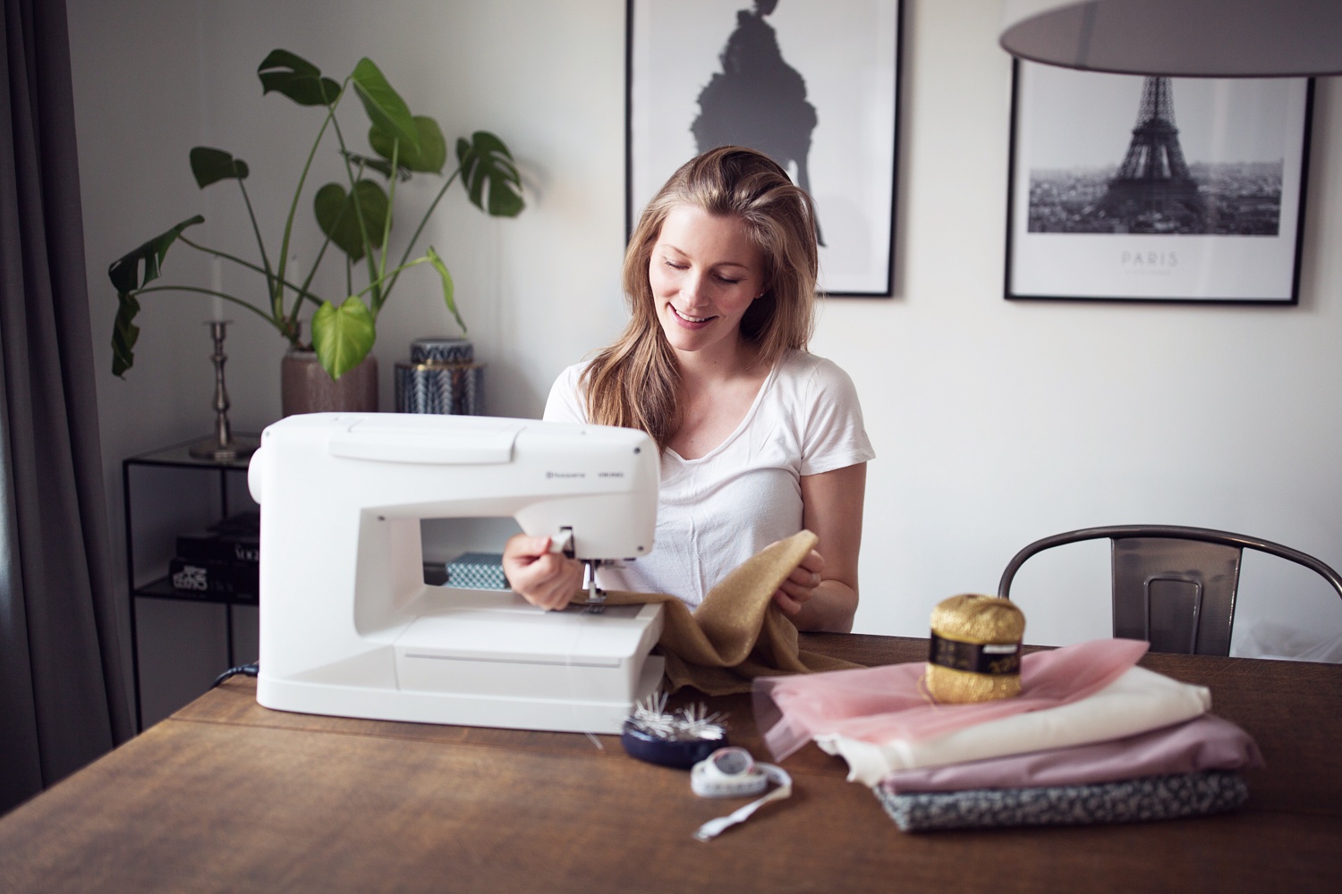 sengetøj Metafor tilbagemeldinger Min første symaskine - Christina Dueholm