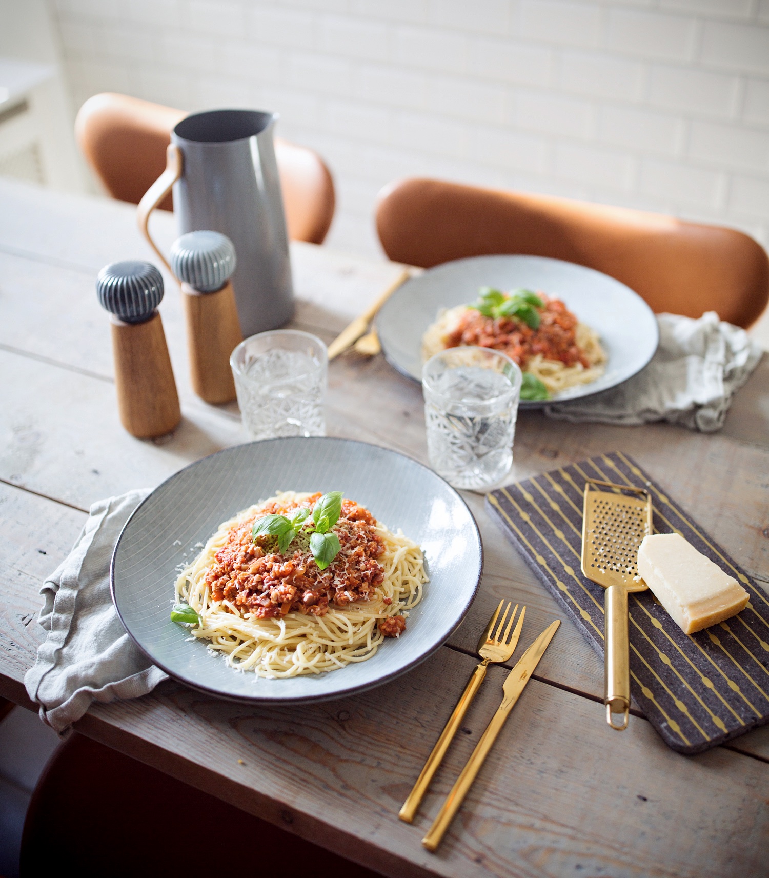 Vegetar bolognese med blomkål & valnødder - Christina Dueholm